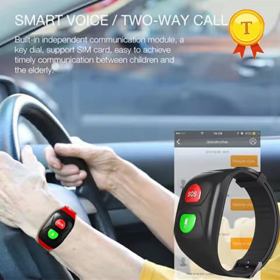 4g idosos gps relógio gps rast - Fall Detection Watch avaliação e preço