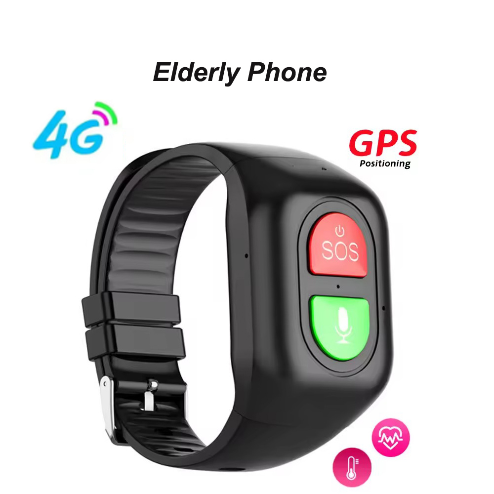 4g idosos gps relógio gps rast - Fall Detection Watch avaliação e preço