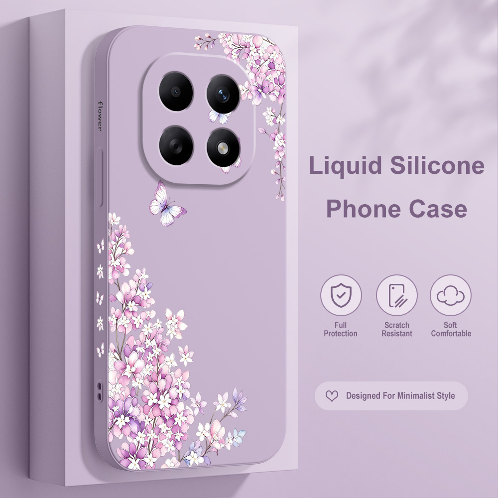 Capa de Telefone Floral Violet - Xiaomi Redmi Note 14 avaliação e preço